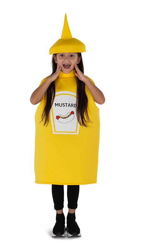 Kids Yellow Mustard Costume