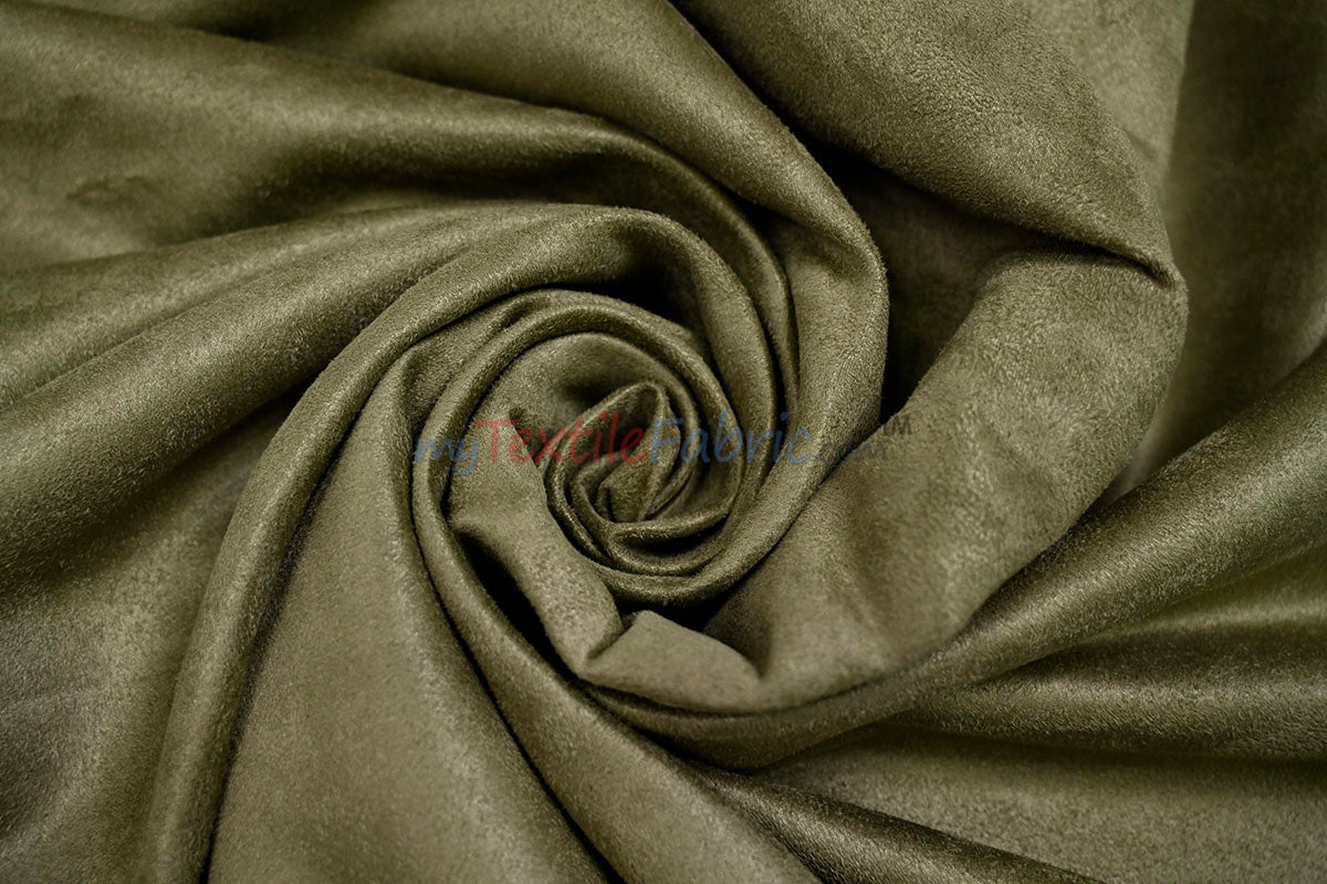 Microsuede Faux Suede Fabric - 40 Colors, 60" Width (Continuous Yards)