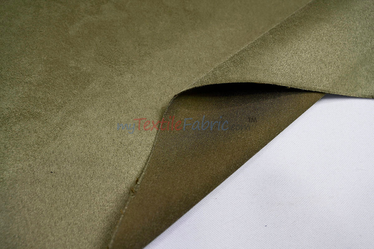 Microsuede Faux Suede Fabric - 40 Colors, 60" Width (Continuous Yards)