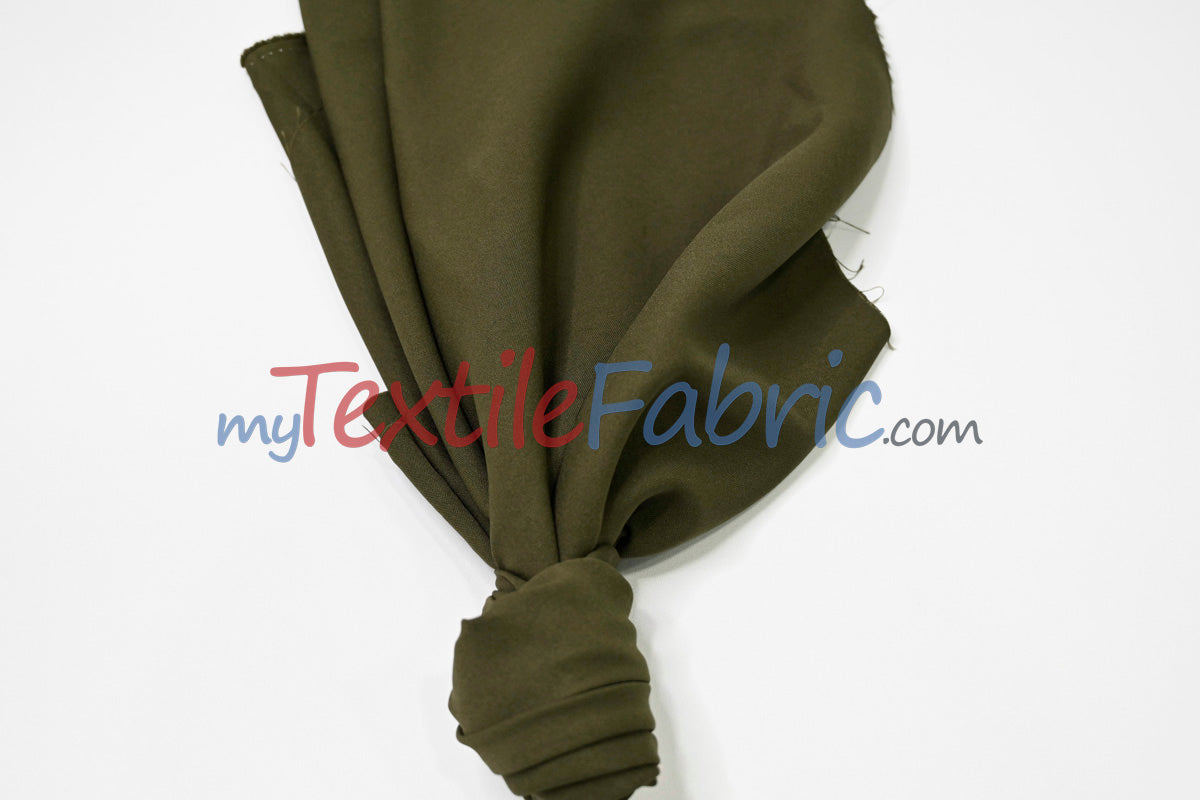Visa Polyester Poplin Fabric - Solid, 58/60" Width (1 Yard)