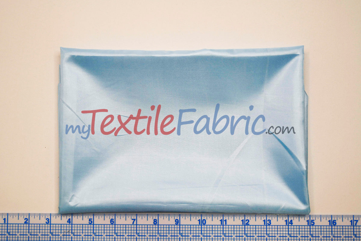 Polyester Silky Habotai Lining Polyester Fabric - Solid Multiple Colors, 58" Width (Continuous Yards)