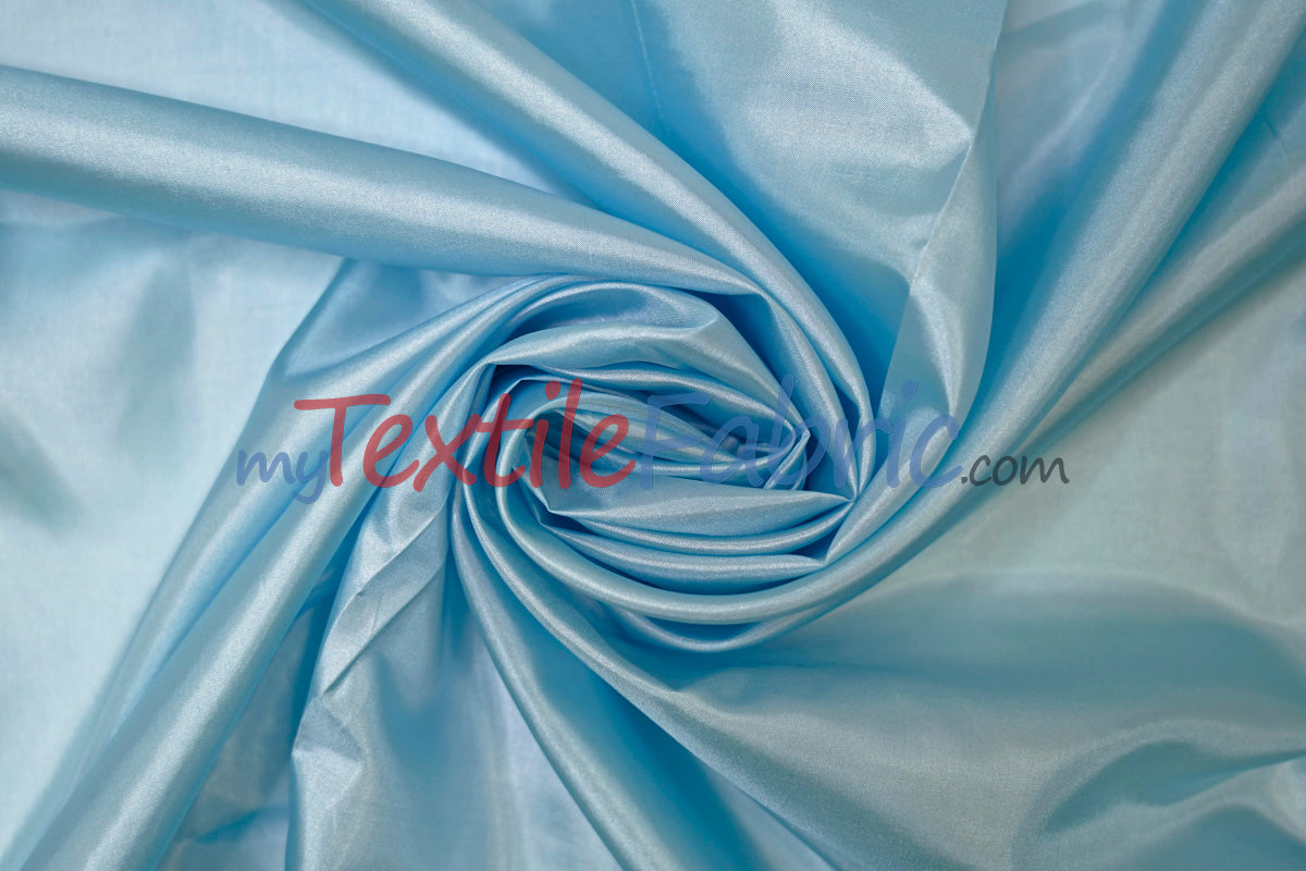 Polyester Silky Habotai Lining Polyester Fabric - Solid Multiple Colors, 58" Width (175 Yards)
