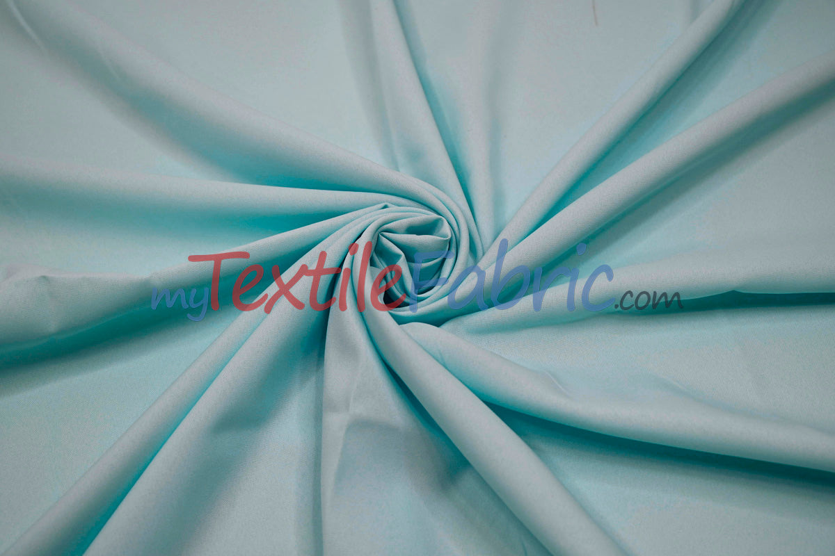 Visa Polyester Poplin Fabric - Solid, 58/60" Width (1 Yard)