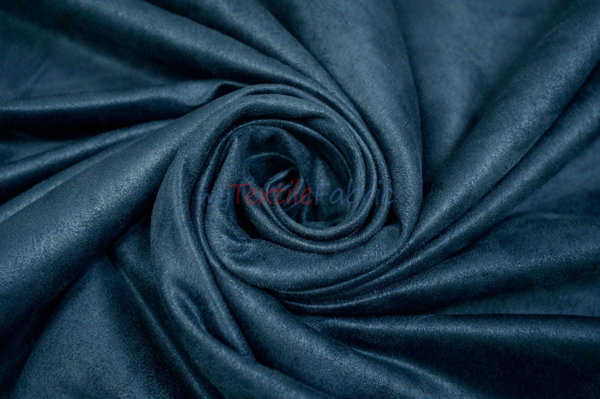 Microsuede Faux Suede Fabric - 40 Colors, 60" Width (Continuous Yards)