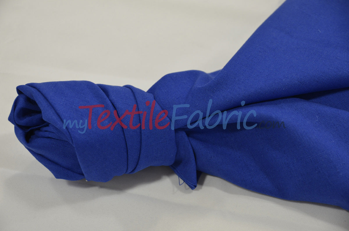 Rayon Linen Blend Fabric - Solid Colors, 52" Width (1 Yard)