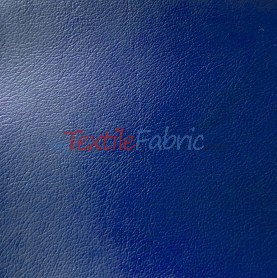 Soft And Smooth Vinyl Fabric - Faux Leather, Solid Colors, 54" Width (1 Yard)