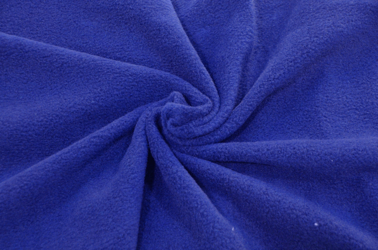 Polar Fleece Polyester Fabric - Anti Pill, Solid, 58/60" Width (1 Yard)