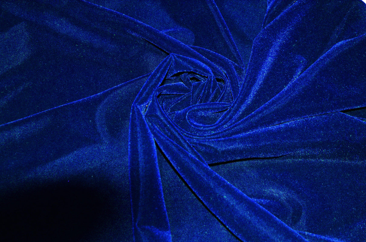Triple Velvet Acetate Nylon Fabric - Multiple Colors, 44/45" Width (1 Yard)
