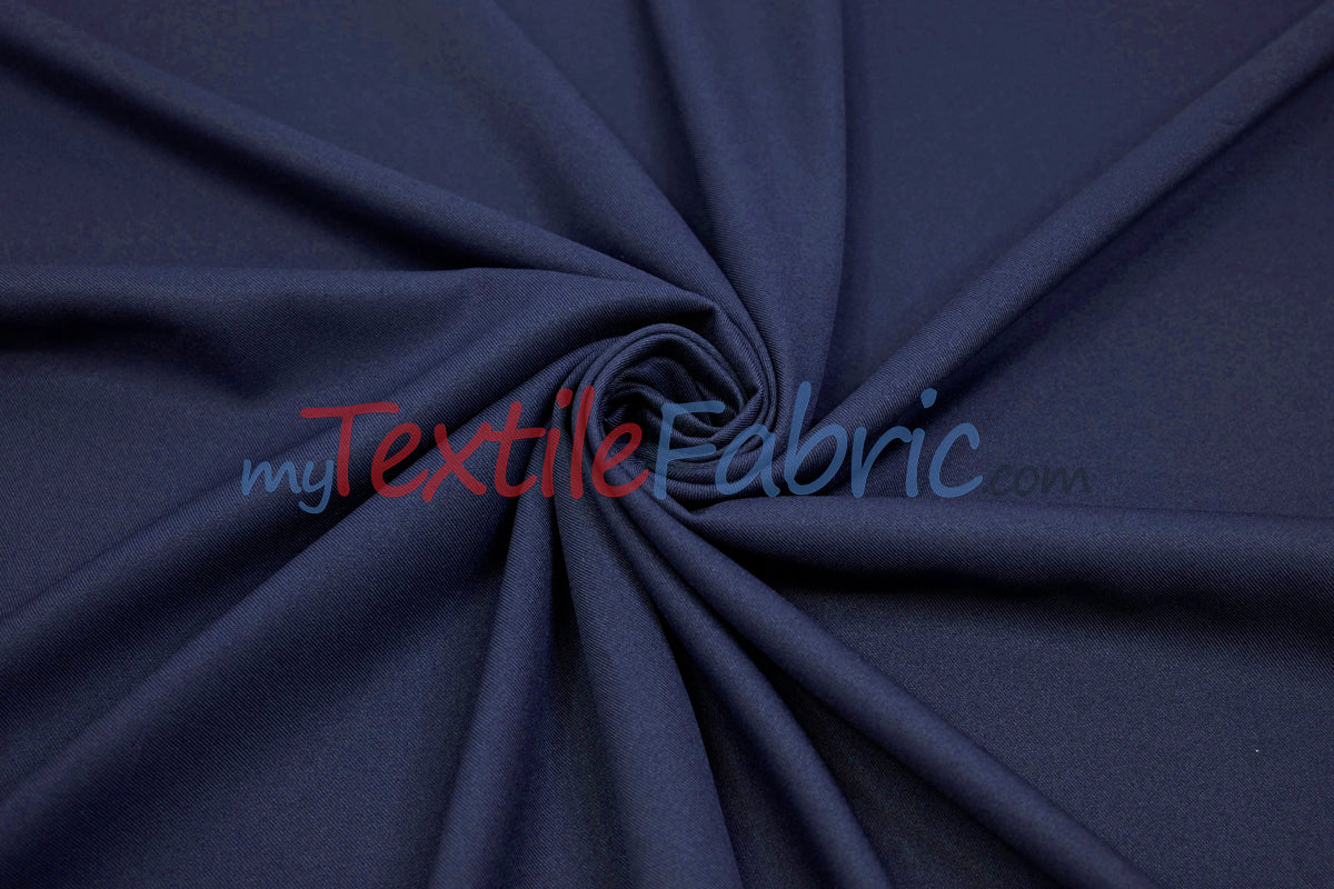 Polyester Gabardine Fabric - Multiple Colors, 58" Width (1 Yard)