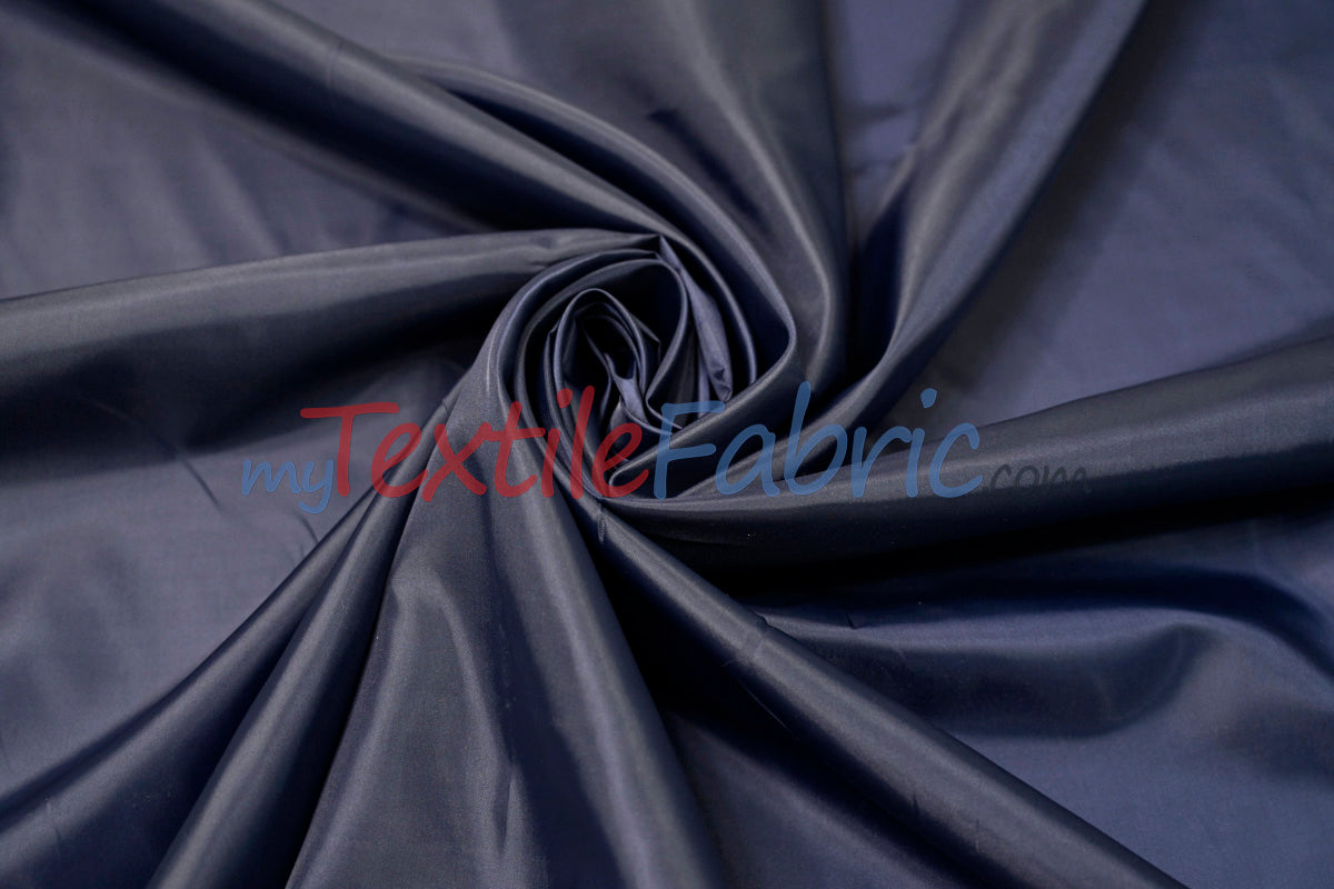Polyester Lining Fabric - 100 Percent Polyester, Solid, 58/60" Width (Continuous Yards)