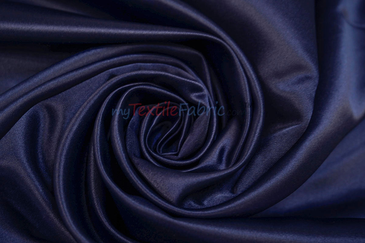Lamour Satin Polyester Matte Satin Fabric - Multiple Colors, 58/60" Width (1 Yard)