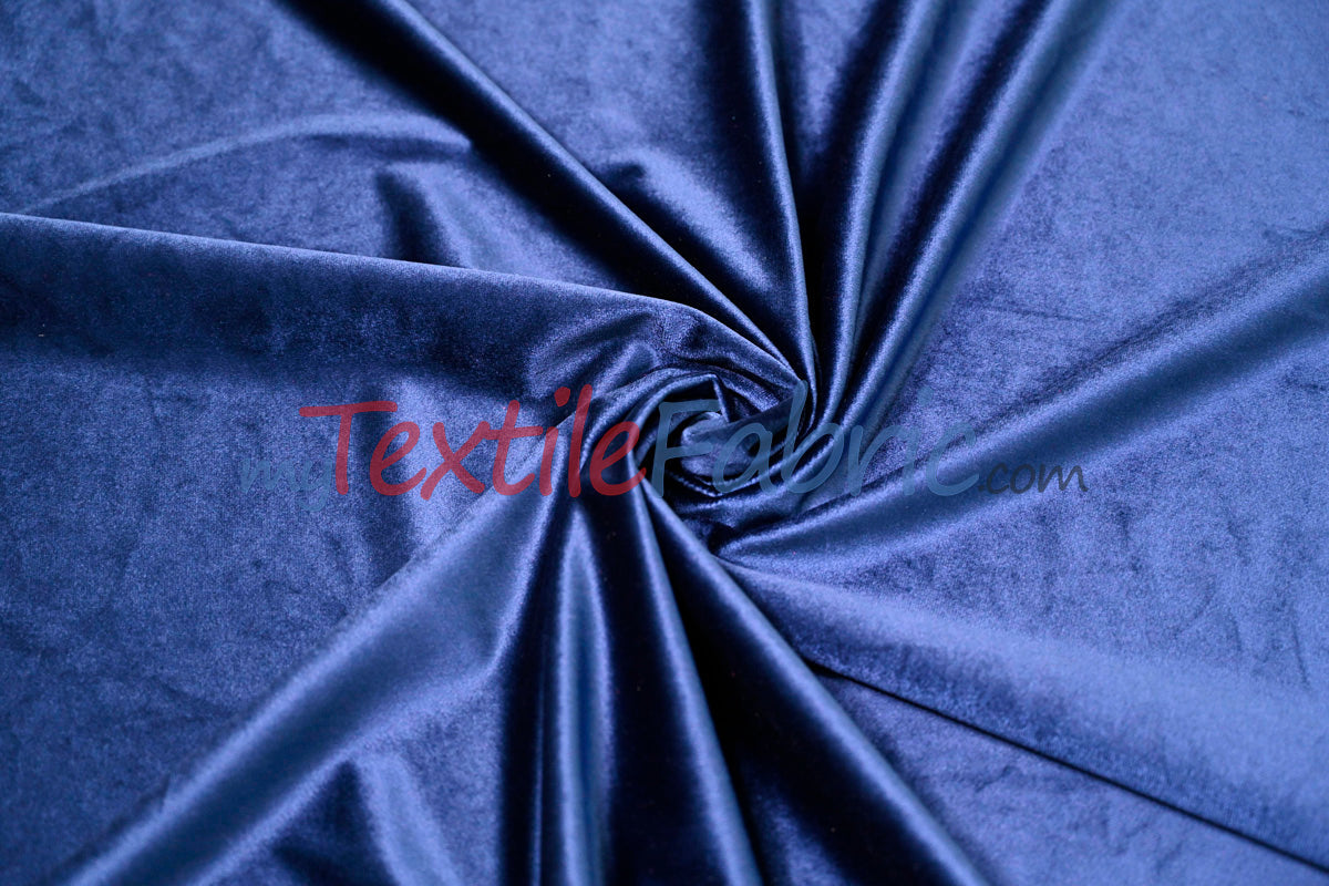 BT Royal Plush Velvet Fabric - Soft Plush Non Stretch Velvet, Multiple Colors, 58/60" Width (1 Yard)