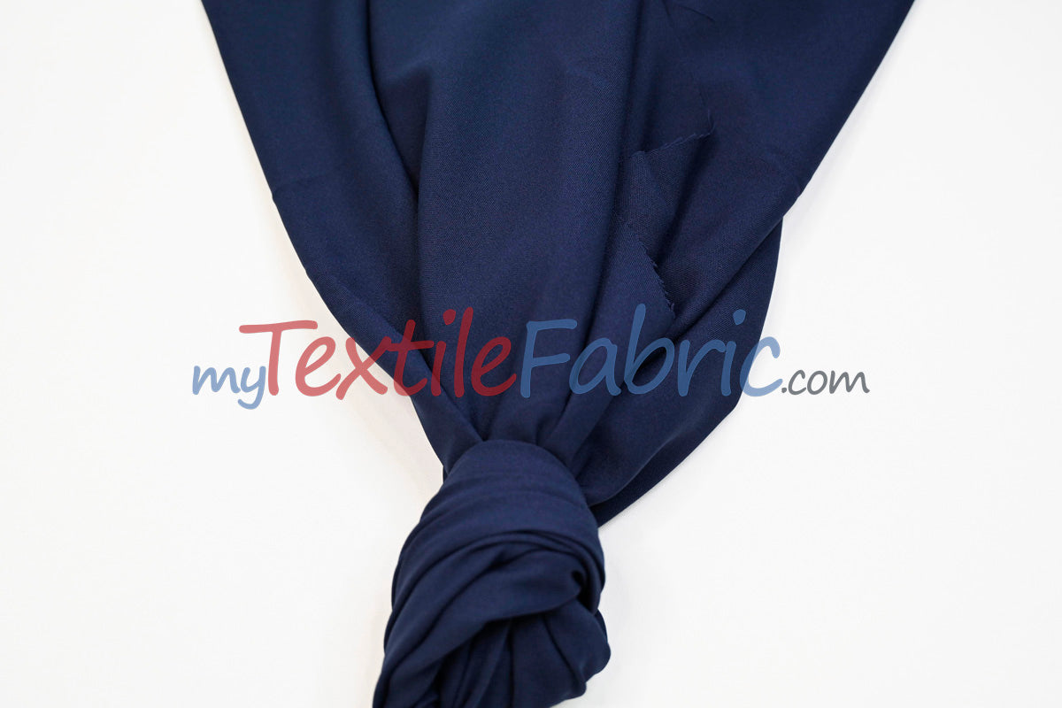 Extra Wide Polyester Fabric - Solid, 124" Width (1 Yard)