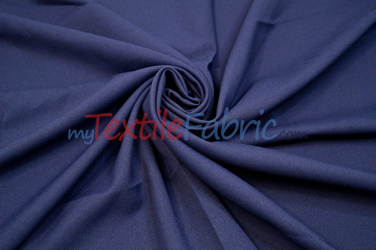 Extra Wide Polyester Fabric - Solid, 124" Width (1 Yard)