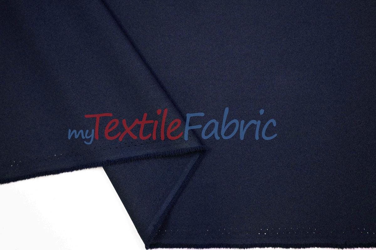 Polyester Gabardine Fabric - Multiple Colors, 58" Width (1 Yard)