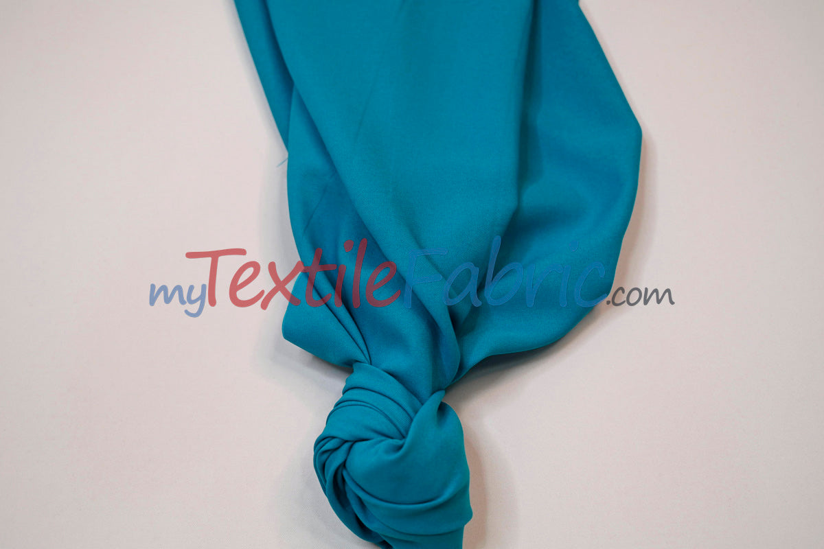 Visa Polyester Poplin Fabric - Solid, 58/60" Width (1 Yard)