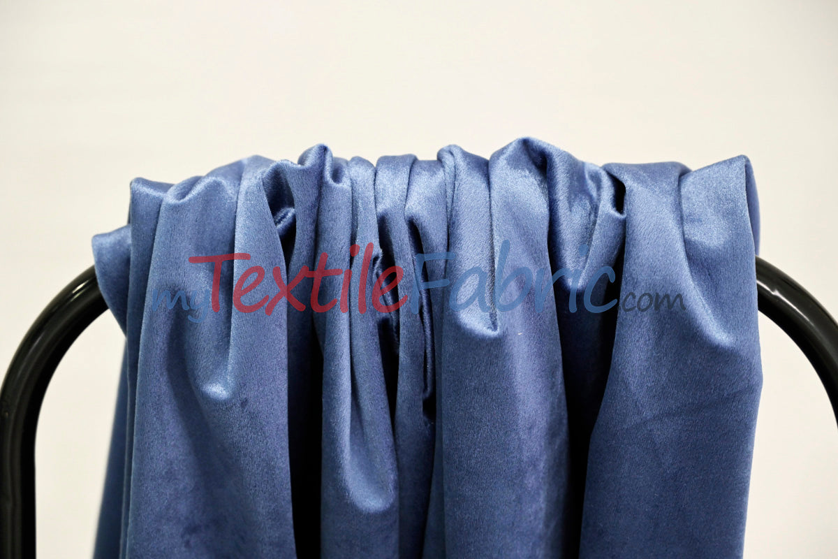 BT Royal Plush Velvet Fabric - Soft Plush Non Stretch Velvet, Multiple Colors, 58/60" Width (1 Yard)