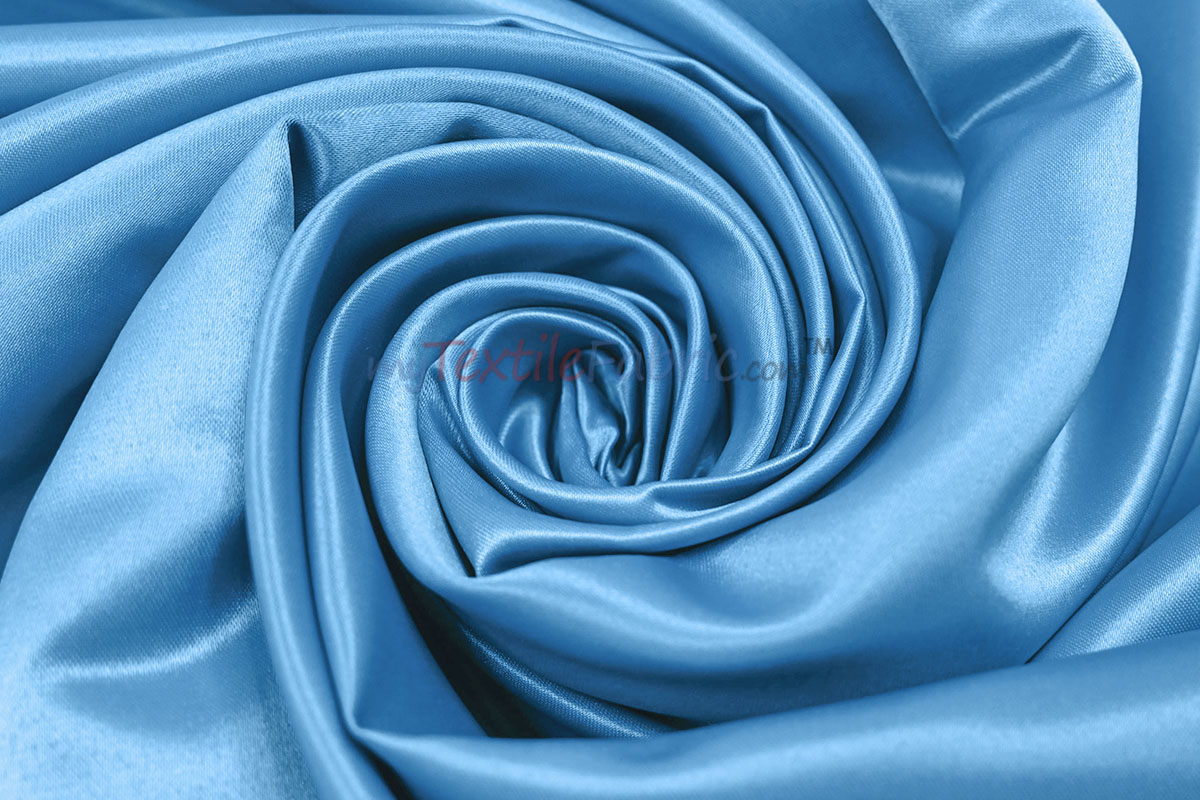 Lamour Satin Polyester Matte Satin Fabric - Multiple Colors, 58/60" Width (1 Yard)