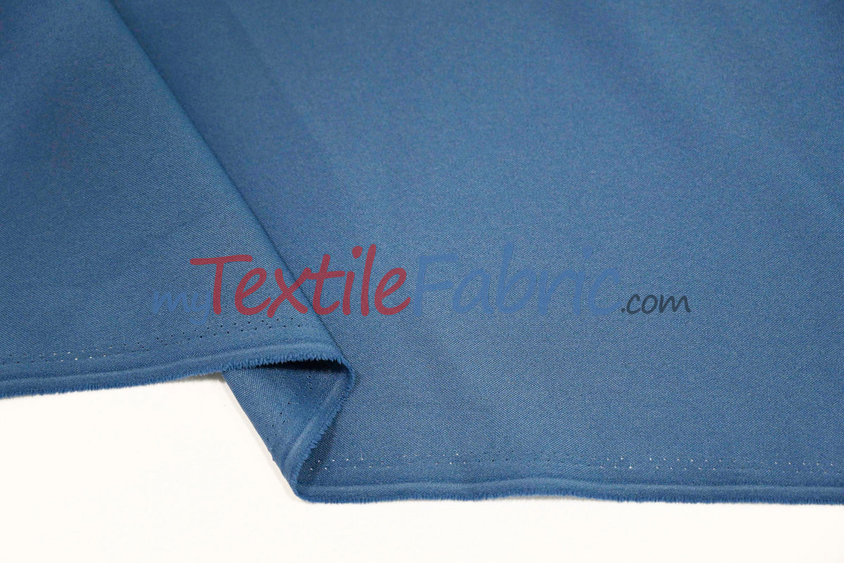 Visa Polyester Poplin Fabric - Solid, 58/60" Width (1 Yard)