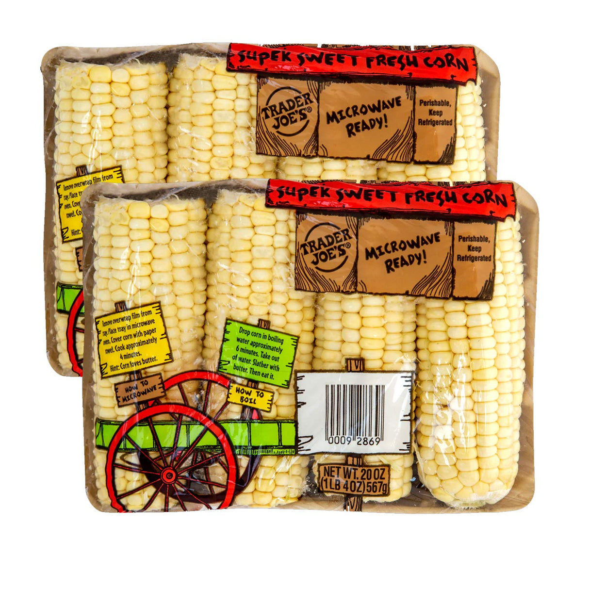 Trader Joe’s Super Sweet Fresh Corn 20 Oz