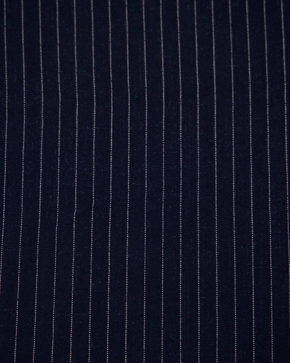 Pinstripe Linen Blend Navy