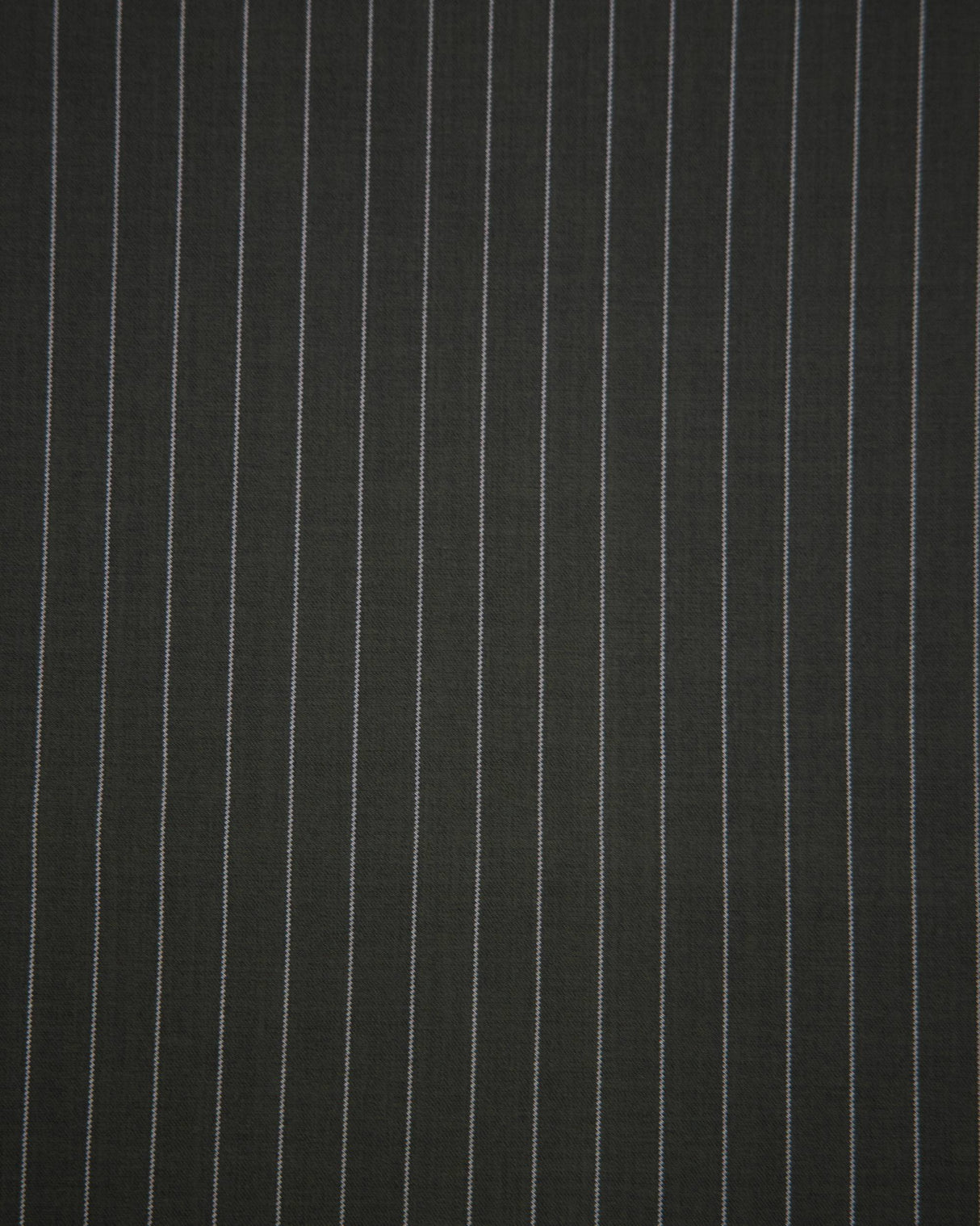 Tailored Pin Stripe Suiting Army Green
