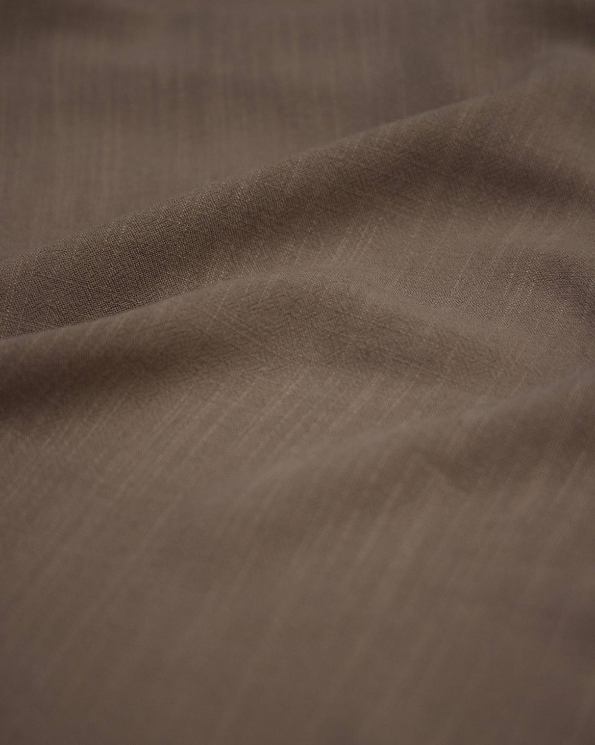 Brown Washed Linen
