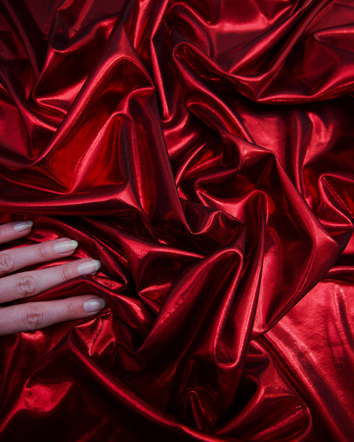 Red Foiled Spandex