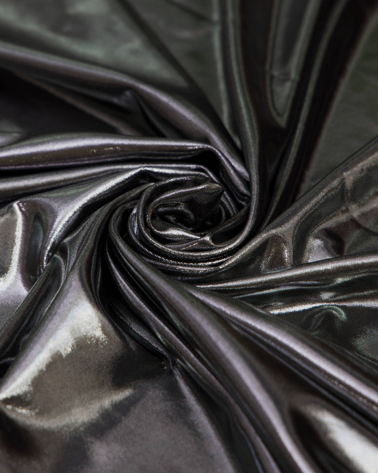 Shiny Foiled Spandex Silver