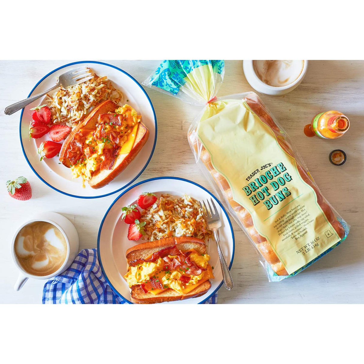 Trader Joe’s Brioche Hot Dog Buns 16 Oz