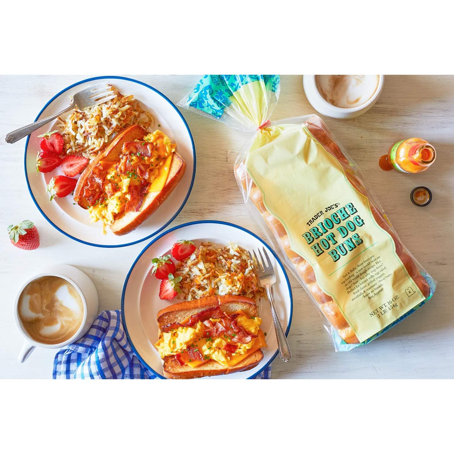 Trader Joe’s Brioche Hot Dog Buns 16 Oz