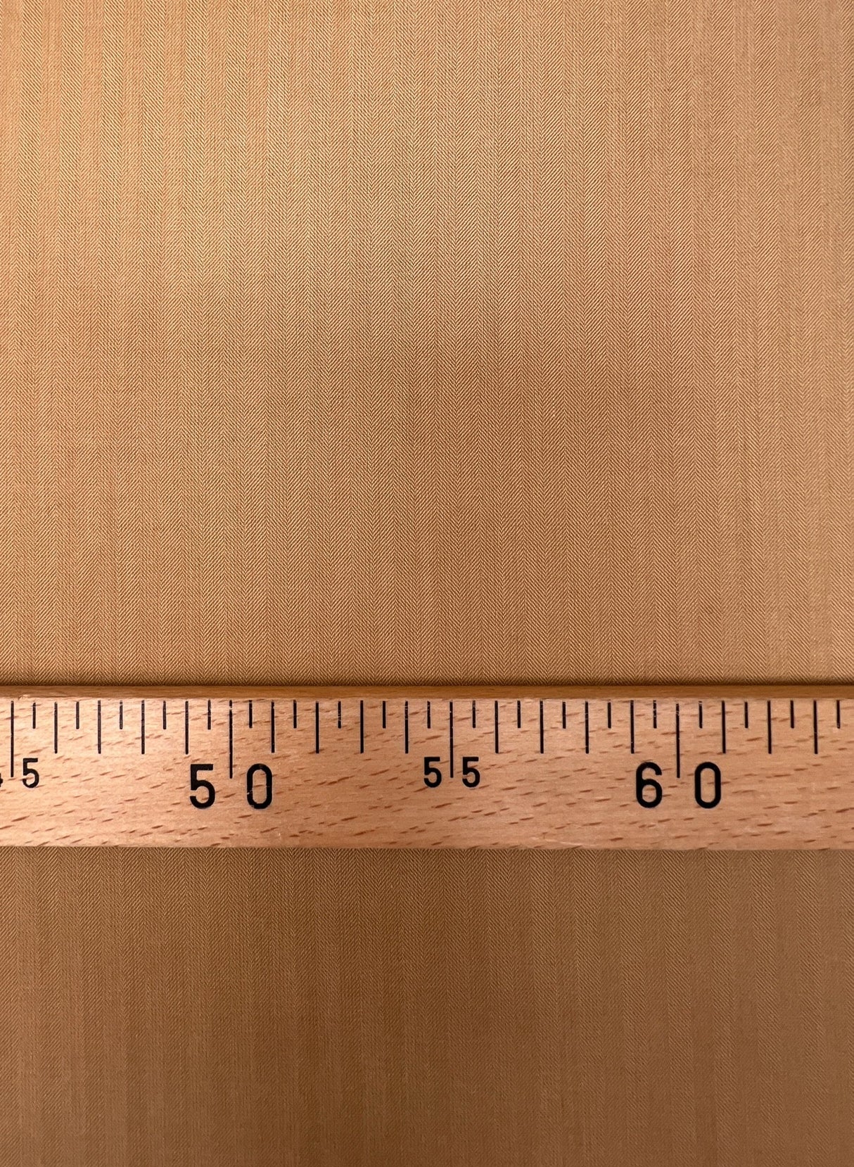 Beige Herringbone Twill Fabric