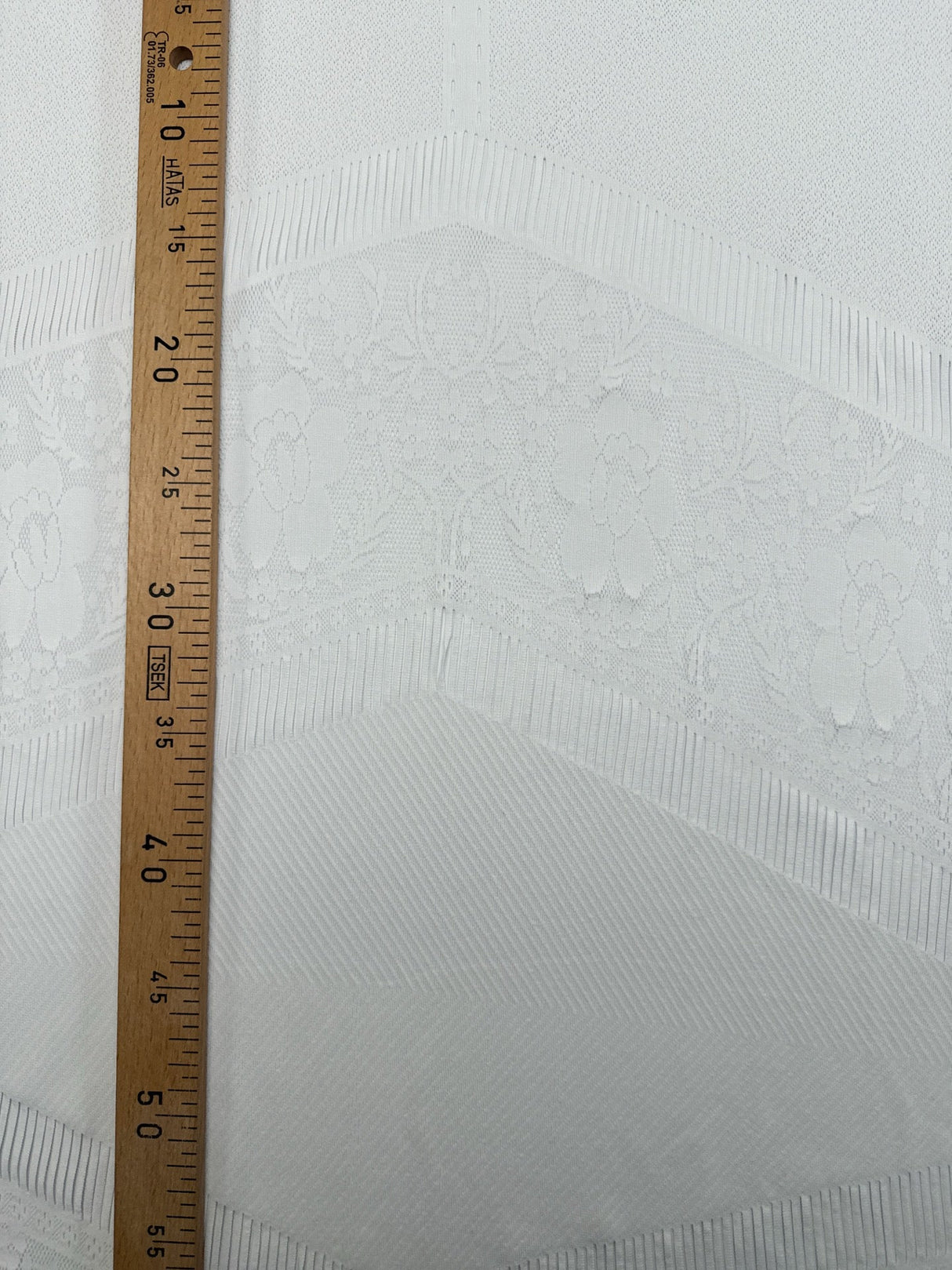 Polyamide Elastane Knitted Fabric White Panel Print