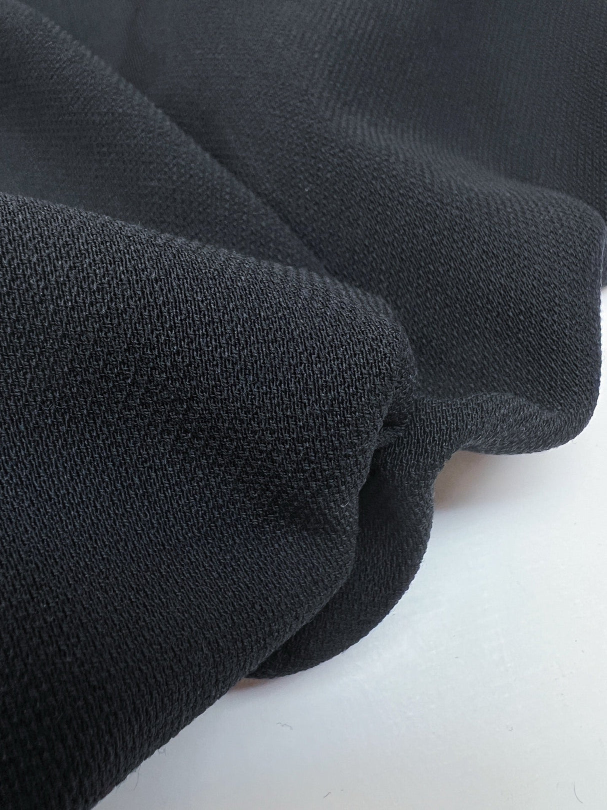 Wool Crepe Fabric Blue