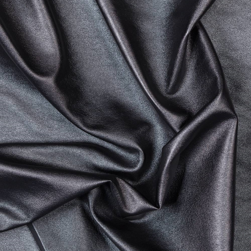 Two-Way Stretch Faux Leather Fabric 58" Wide Soft Vinyl for Apparel, Costumes, and DIY Sewing