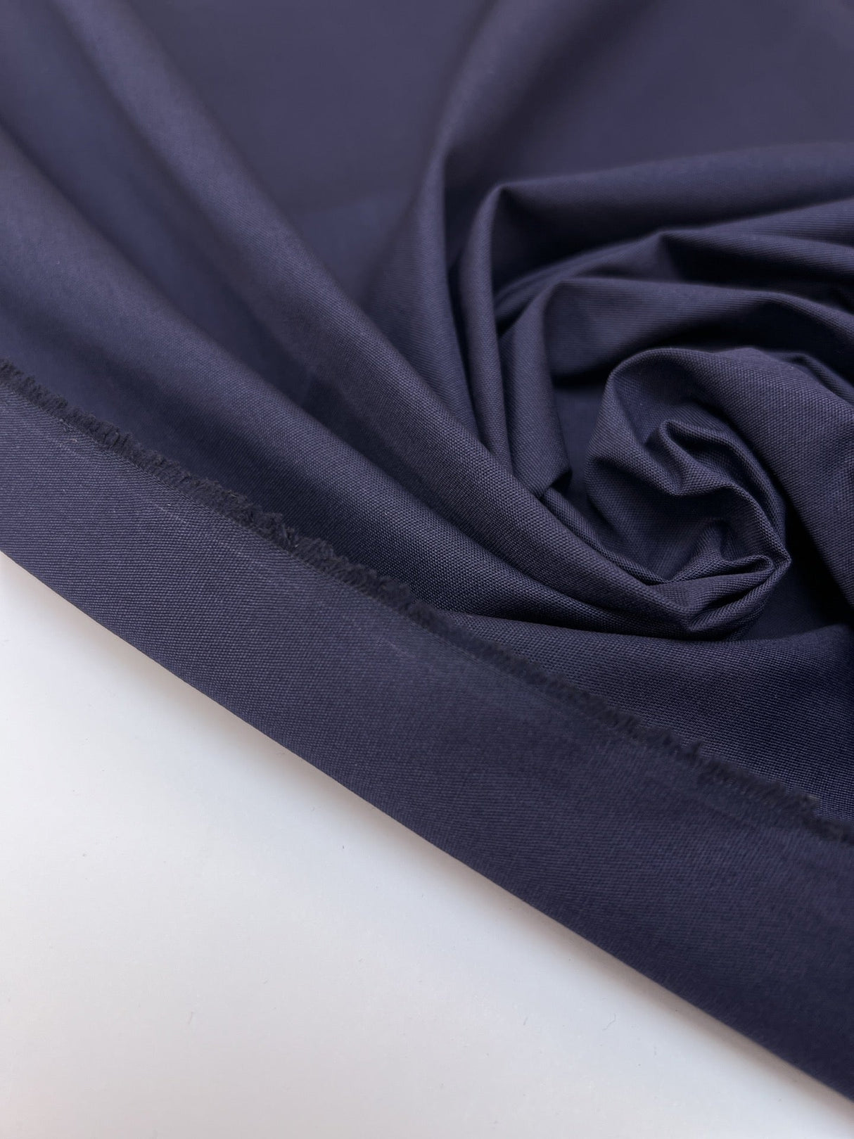 Polyester Cotton Woven Suiting Purple-Blue