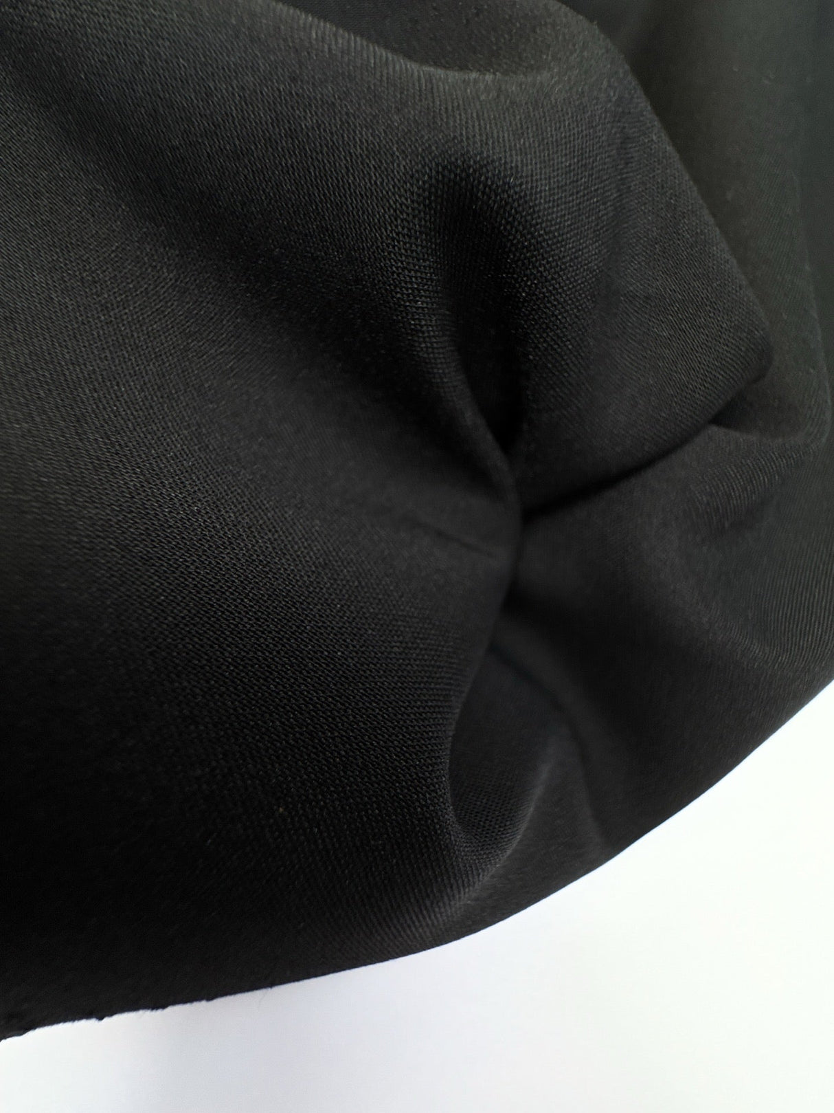 Viscose Elastane Woven Black