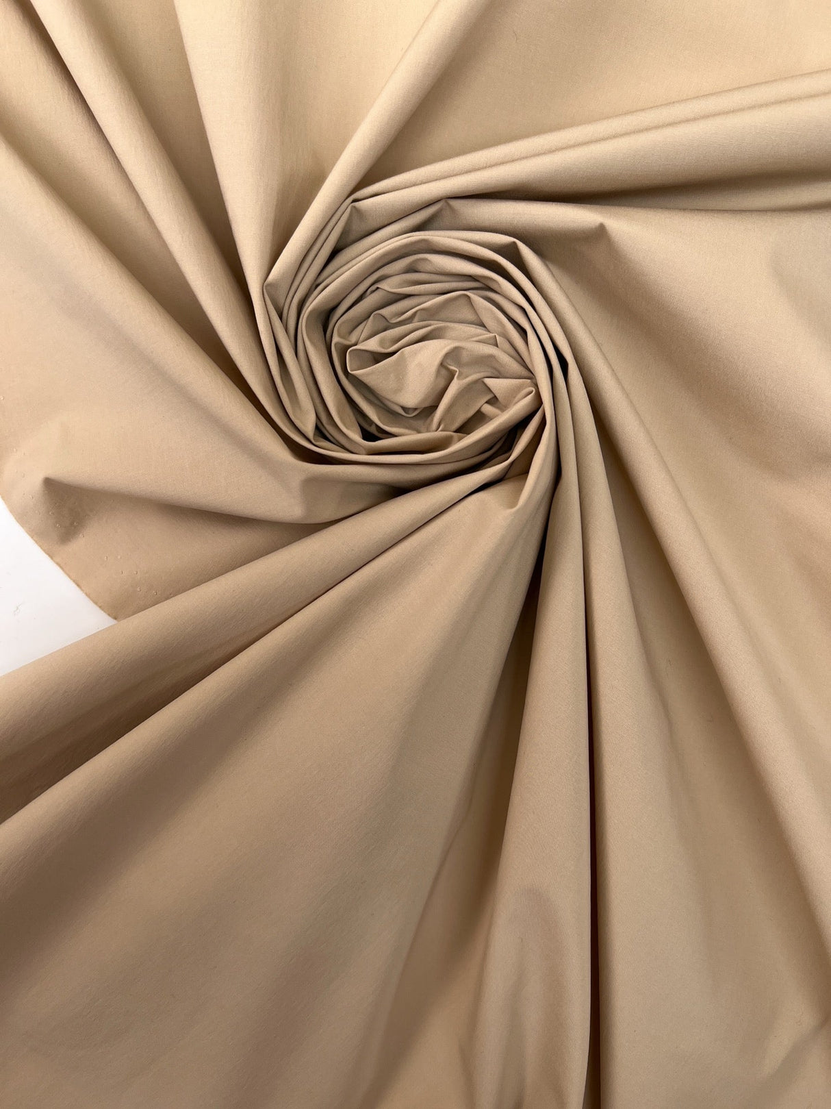 Cotton Elastane Woven Beige