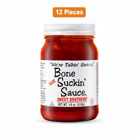 BONE SUCKIN' THICK SWEET SOUTHERN SAUCE 18 OZ JAR