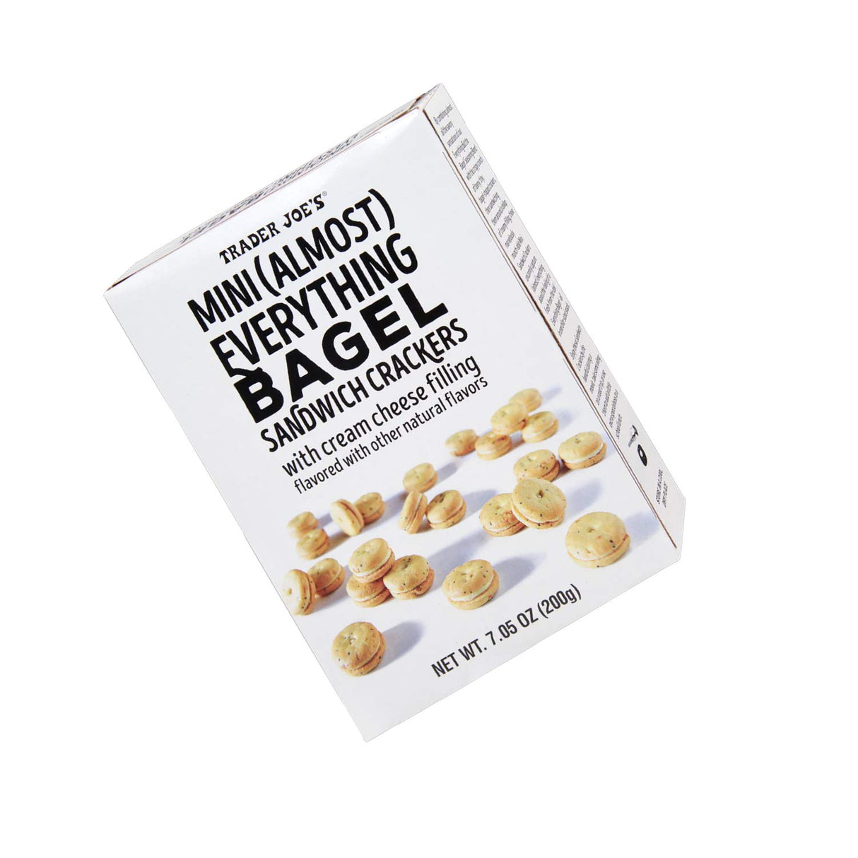Trader Joe’s Mini Everything Bagel Sandwich Crackers 7.05 Oz