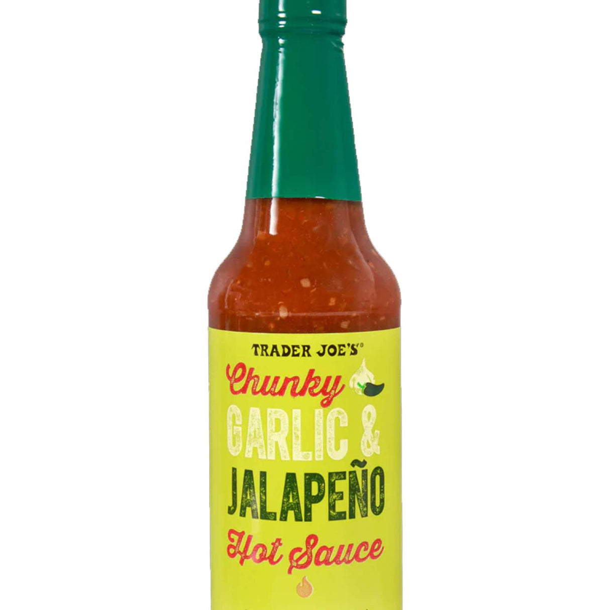 Trader Joe’s Chunky Garlic & Jalapeño Hot Sauce 10 Fl Oz