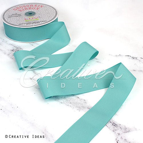 1 1/2" Grosgrain Ribbon - 50 Yards (Aqua)