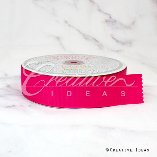 1 1/2" Grosgrain Ribbon - 50 Yards (Hot Pink)