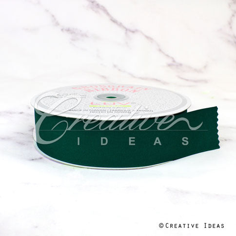 1 1/2" Grosgrain Ribbon - 50 Yards (Hunter Green)
