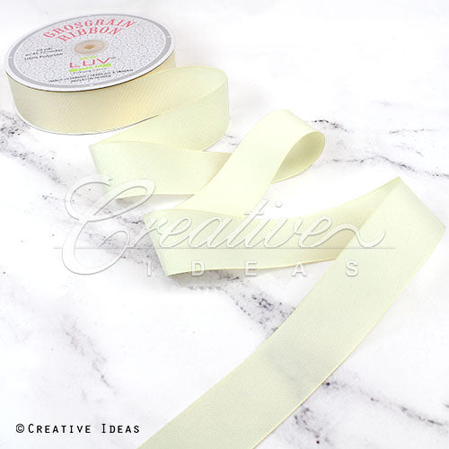 1 1/2" Grosgrain Ribbon - 50 Yards (Ivory)