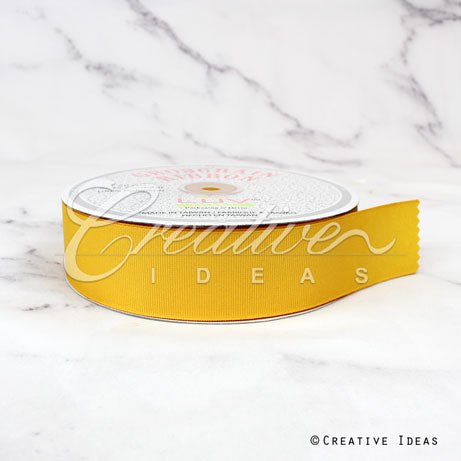 1 1/2" Grosgrain Ribbon - 50 Yards (Light Gold)