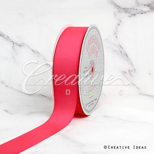 1 1/2" Grosgrain Ribbon - 50 Yards (Neon Pink)