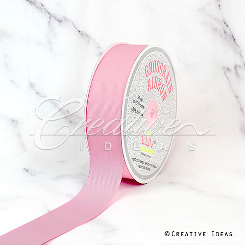 1 1/2" Grosgrain Ribbon - 50 Yards (Pink)