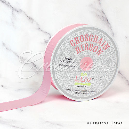 1 1/2" Grosgrain Ribbon - 50 Yards (Rose)