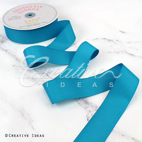 1 1/2" Grosgrain Ribbon - 50 Yards (Turquoise)